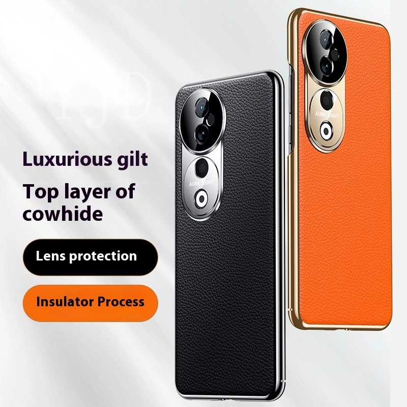 Ốp Lưng Cho Vivo V40 Pro Da Sang Trọng Electroceramic PC Vỏ Điện Thoại Chống Sốc