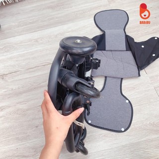 Xe đẩy gấp gọn du lịch có mái che, xe đẩy 2 chiều cho bé