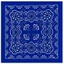Floral Bandana Head Scarf Hip Hop Halloween Turbans Head Scarf for Rapper