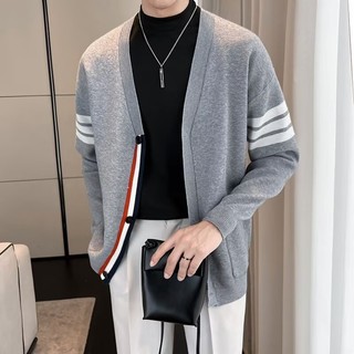 Áo len Dichuangzhe Áo len Cardigan nam dáng rộng