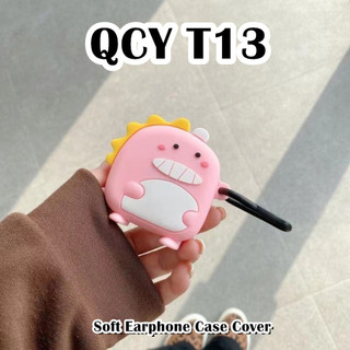 [imamura] Dành cho vỏ QCY T13 Vỏ silicon mềm Niche Phim hoạt hình Vỏ tai nghe