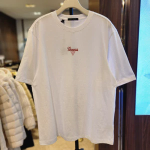 Áo thun đa năng in hình cotton thông thường GUESS 0608