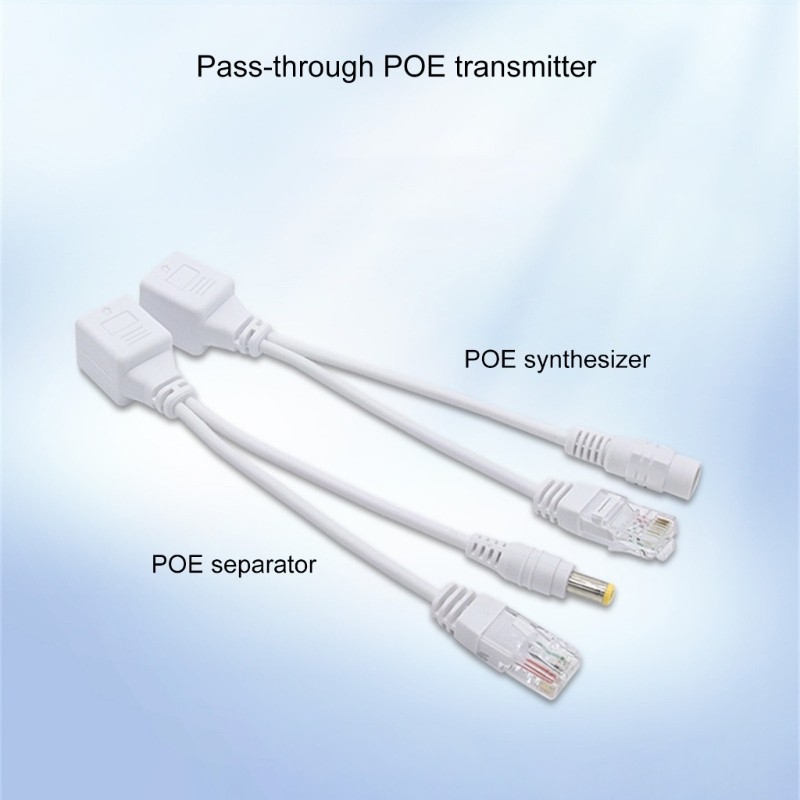 Đầu phun và bộ chia PoE thụ động hoàn chỉnh Star cho các thiết bị mạng Ethernet