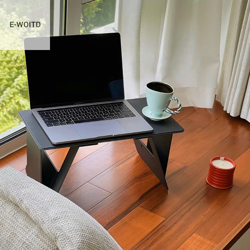 E-woitd Có Thể Gập Lại Laptop Bàn Làm Việc Mini Di Động Notebook Giá Đỡ Máy Tính Ô Tô Phòng Khách Sofa Giường Làm Việc Đọc Sách Dụng Cụ Chơi TV PC HNVN