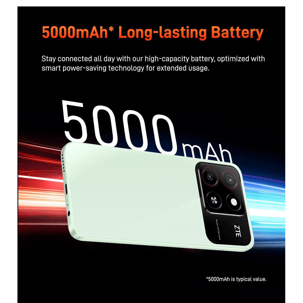 Mô tả Điện thoại ZTE Blade A35 4GB/64GB I 5000Mah I 6.75" HD+ 90Hz - Chính hãng - 3