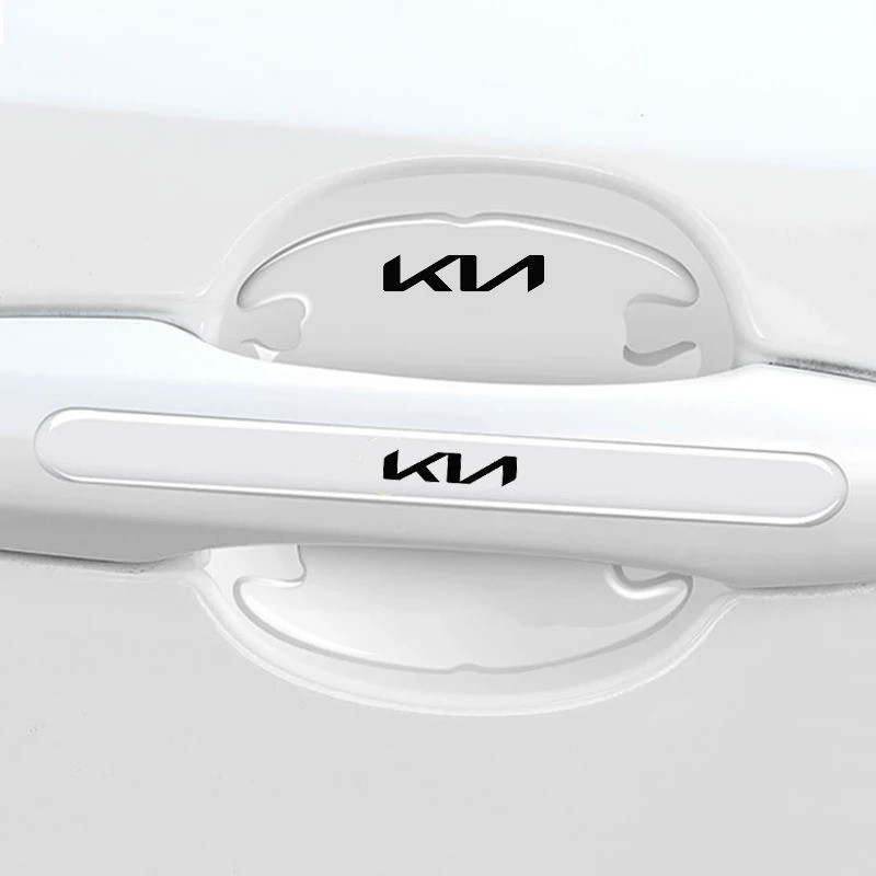 Xe Cửa Bát Tay Cầm Miếng Dán Bảo Vệ Chống Va Chạm Đề Can Cho KIA Rio Soul K5 K3 Seltos Niro Sorento Forte Stinger Sportage