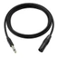 Btsg 6 35mm Nam Sang Nam 3Pin Adapter Cáp Micro Cho Loa Thu Âm Phòng Trộn Micro Phụ Kiện