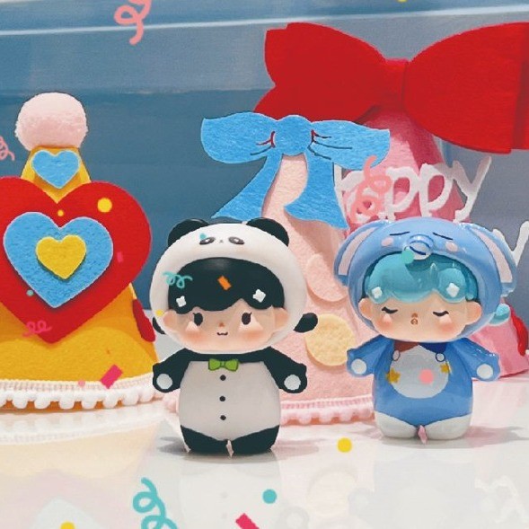 Baby Billie Slumber Party Series Plus PVC Hình (6 chiếc)