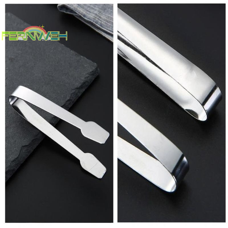 [Fernweh] 1 Kẹp Đường Thép Không Gỉ Kẹp Đá Dụng Cụ Nhà Bếp [MỚI]