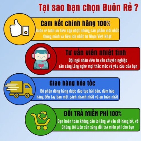 Rổ đan mây đựng đồ đa năng 3 size nhựa Việt Nhật (3415), Giỏ đựng quần áo, dụng cụ nhà bếp -br01262 Babee