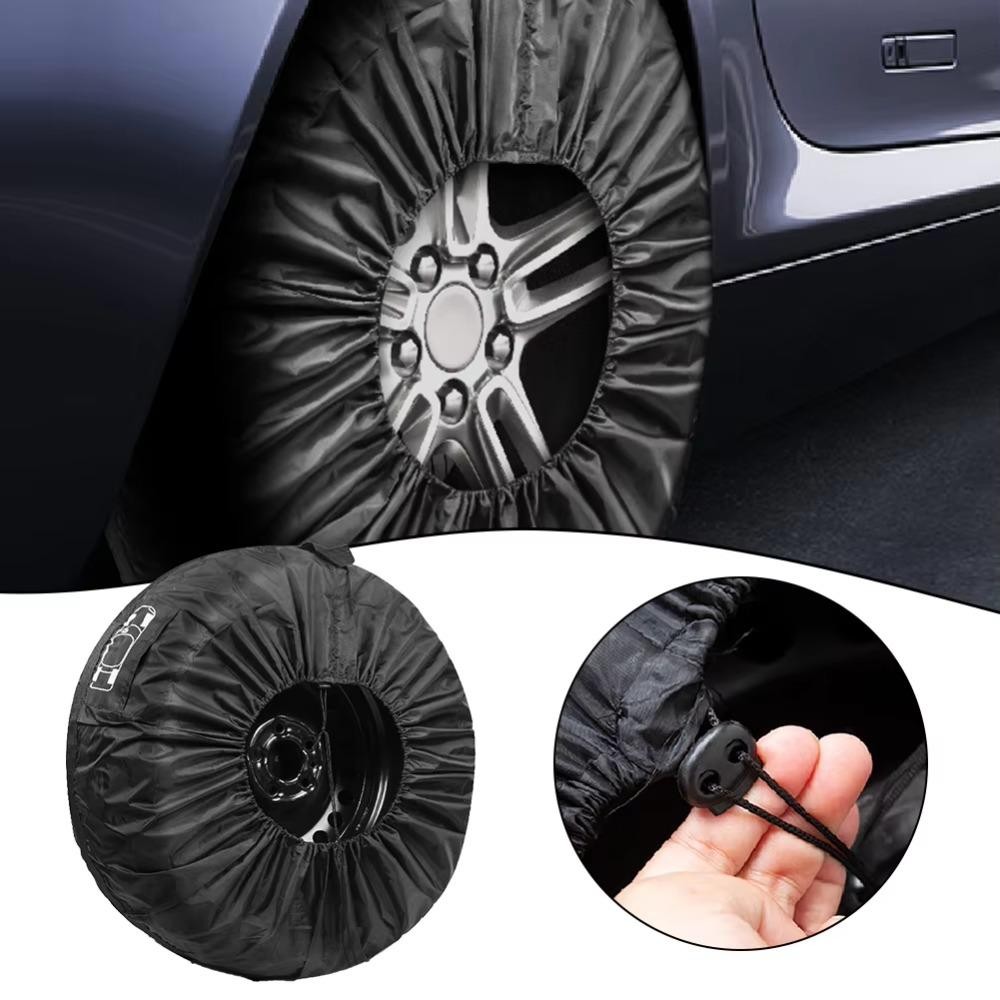 Vỏ bảo vệ bánh xe EYEHPEE, Túi đựng lốp xe bằng vải 210D 13-23 inch, Phụ kiện lốp xe chống bụi Tote bền bỉ cho ô tô | BigBuy360 - bigbuy360.vn