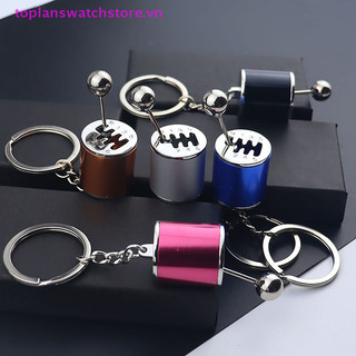 Toplanswatchstore Hộp số tốc độ ô tô Gear Móc khóa Mô phỏng Phụ tùng ô tô Mô hình Mặt dây chuyền 6 tốc độ Hướng dẫn sử dụng Móc khóa phong cách ô tô để làm quà tặng VN