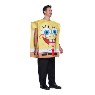 Nam Ngộ nghĩnh SpongeBob SquarePants Trang Phục Hóa Trang Người Lớn Halloween Hoạt Hình Linh Vật Sân Khấu
