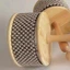 ROLY Cabasa, Nhạc cụ lắc tay có đính cườm bằng gỗ / kim loại, Nhạc cụ lắc tay dễ chơi nhạc kèm nhạc cụ gõ 6.5 / 8.5 / 11.5 / 13.5cm