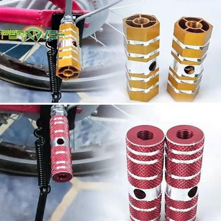 [Fernweh] 2 Chiếc Nhôm M TB Xe Đạp Một Xe Đạp Chống Trơn Trượt Phía Trước Phía Sau Một Xle Chân Chốt Socle Để Chân Bàn Đạp Phụ Kiện Xe Đạp [MỚI]