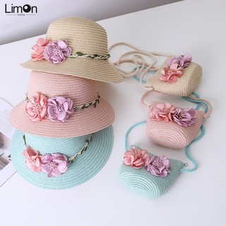 Nón Tai Bèo Vành Rộng Họa Tiết Hoa Phong Cách Nhật Bản Thời Trang Mùa Hè Mới Cho Mẹ Và Bé