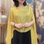 Khăn choàng nữ SNUGHOUSE, Áo voan dạ hội màu trơn, Áo choàng Cardigan Áo choàng nữ bé gái