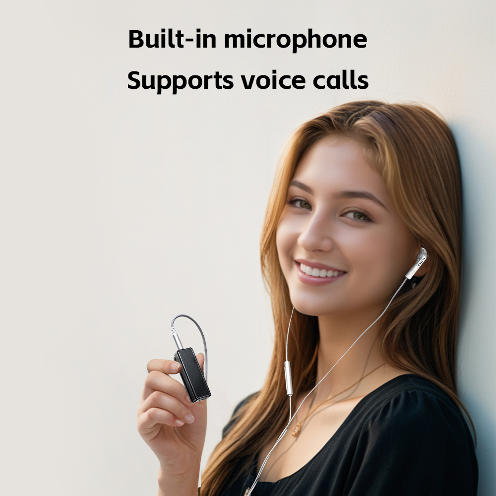 Fiio BTR11 Lossless LDAC Bluetooth 5.3 Bộ thu LDAC 3.5mm Bộ khuếch đại tai nghe âm thanh không dây cho JD1 FD11