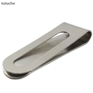 Tutuche Slim Thép không gỉ Kẹp tiền Ví Thẻ tín dụng ID Người giữ tiền VN