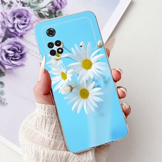 Dành Cho Xiaomi Poco M4 Pro 2022 Ốp điện thoại Hoa Thời Trang Mới Bướm Mềm Mỏng Silicon Ốp điện thoại Cho Xiaomi Poco M4 Pro 5G Vỏ