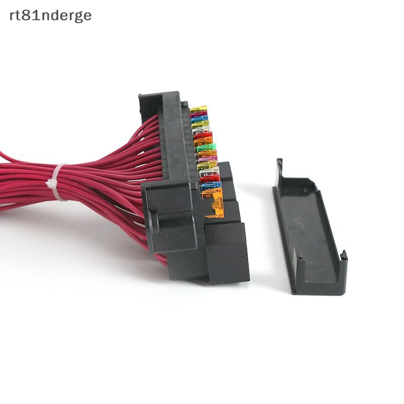 Ge Ô Tô 15 Vòng Hộp Cầu Chì Đa Vòng Master Hộp Điều Khiển Dây Đồng Dày Giá Đỡ Cầu Chì Có Rơ Le n
