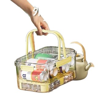 Hộp giữ tươi di động Dung tích lớn Hộp kín rau củ quả có thể thoát nước Hộp đóng gói dã ngoại