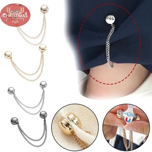 XUAN Từ Tính Có Thể Điều Chỉnh Chân Kẹp Cho Quần Pin Có Thể Thu Vào Chân Cố Định Quần Rời Nút Cho Quần Jean Cardigan VN