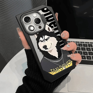 Ốp Điện Thoại Không Đều, Dành Cho iPhone 16 15 14 13 12 11 Pro Max Wolfdogs taxi driver Minh Họa Hoạt Hình