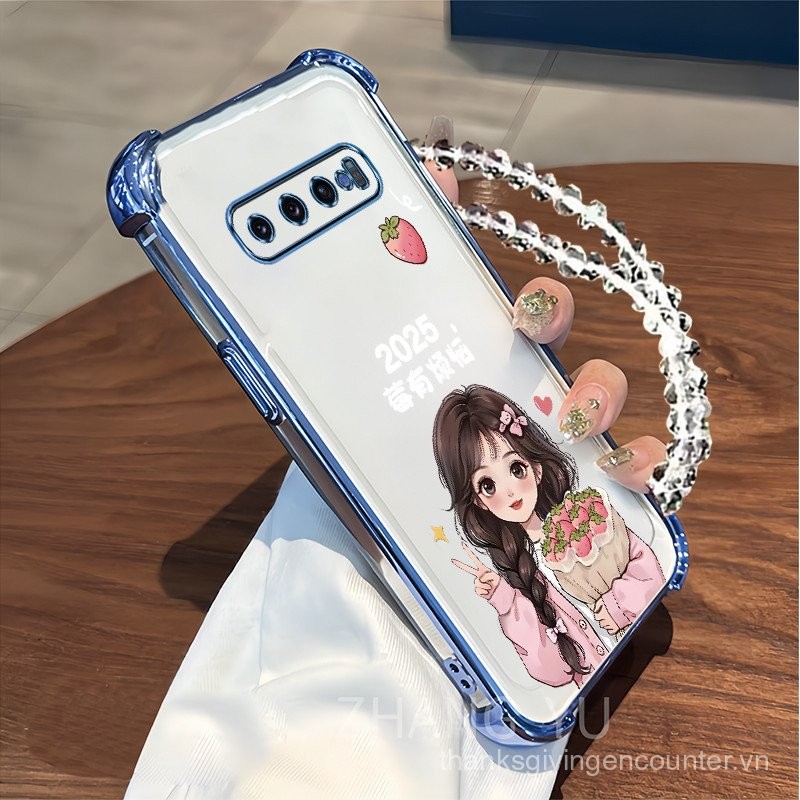 Ốp điện thoại Samsung NOTE 10 NOTE 20 Ultra S10 S10 Plus NOTE 9 dành cho silicon MỚI Bảo vệ chống rơi bốn góc MFN FTCD