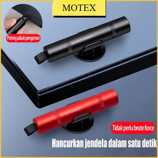 2in1 Búa Thoát Hiểm Phá Kính Nguy Cấp Dành Cho Ô Tô Kèm Dao Cắt Dây An Toàn Xe Hơi