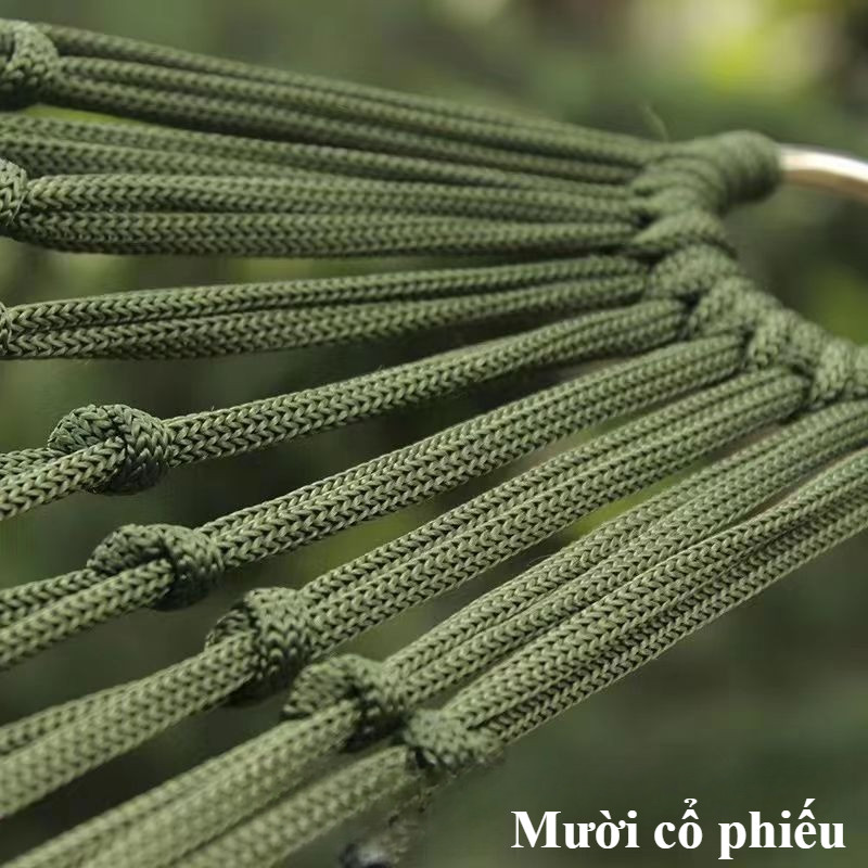 Võng lưới treo ngoài trời, Võng lưới du lịch dã ngoại, 230x80cm, Phù Hợp Camping & Trekking