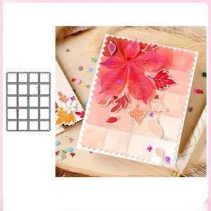 Khung Tem Kim Loại Thép Carbon Cắt Khuôn Giấy Thủ Công DIY Dập Nổi Khắc Mẫu Sổ Lưu Niệm Album Ảnh Thiệp Chúc Mừng Sổ Tay Cắt Chết