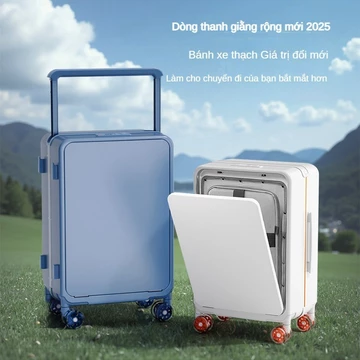 Năm 2025 mới Valy du lịch đẹp thời trang 24 inch Valy du lịch 20 inch Valy kéo 360 độ Vali kéo minh tinh