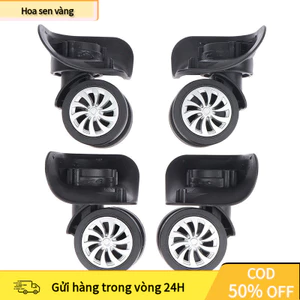 【24H】Bộ 4 Bánh Xe Xoay 360 Độ Chuyên Dụng Cho Vali