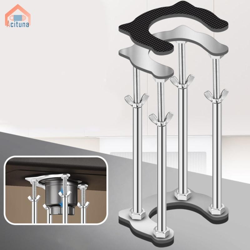 Giá đỡ bồn rửa Undermount Thiết thực Lắp đặt dễ dàng Hệ thống sửa chữa hạng nặng nhẹ cho nhà bếp Phòng tắm tại nhà Mặt bàn