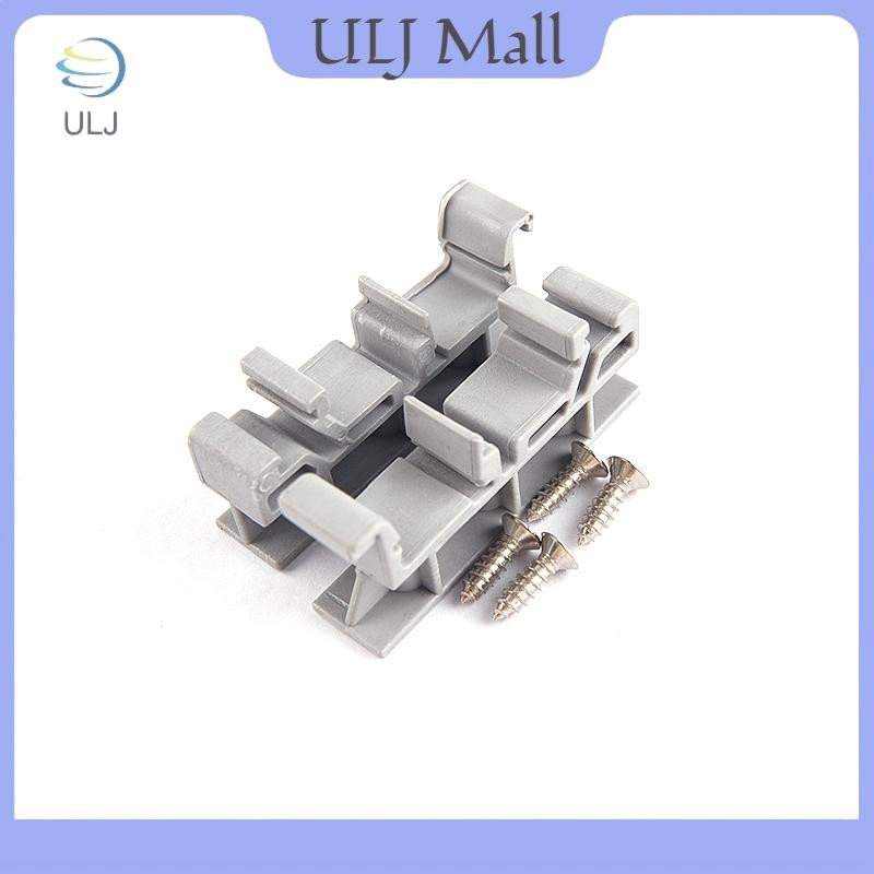 ULJ PCB 25mm DIN Rail Gắn Adapter Bảng Mạch Giá Đỡ Tàu Sân Bay Kẹp.