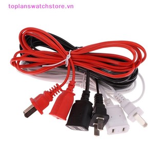 Toplanswatchstore 1.5 / 2 / 2.5 / 4M Nam Nối Dài Dây Nguồn 2 Pin Dây Nối Dài Có Nút Bật / Tắt Cáp VN