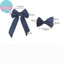 Sund Thời Trang Denim Xanh Ruy Băng Nơ Kẹp Tóc Cho Nữ Cô Gái Ngọt Ngào Thanh Lịch Đuôi Ngựa Kẹp Tóc Mỏ Vịt Kẹp Phụ Kiện Tóc Quà Tặng VN
