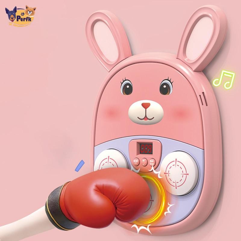 Mục tiêu đánh quyền gắn tường có găng tay, phù hợp phòng tập thể dục tại nhà cho cả gia đình