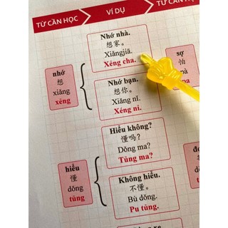 Bộ sách tiếng Trung luyện nhớ 4000 từ vựng và ví dụ cho người mới học ( gồm 3 cuốn)