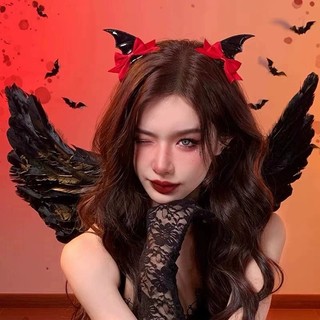 Nơ Dơi Halloween Kẹp Tóc độc đáo cho tạo kiểu