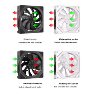 Quạt ốp lưng Niki PC ARGB Quạt làm mát loại lùi Quạt CPU 12cm có