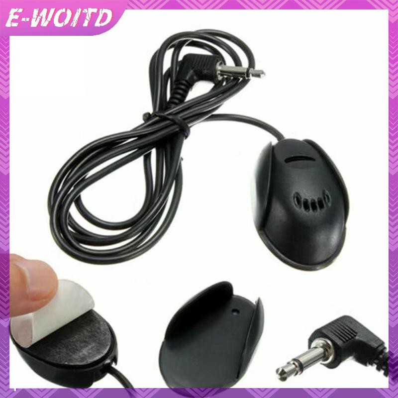 E-WOITD Micrô có dây 3,5 mm cho âm thanh nổi trên ô tô Mic rảnh tay cho loại dán Microfono
﻿ HNVN