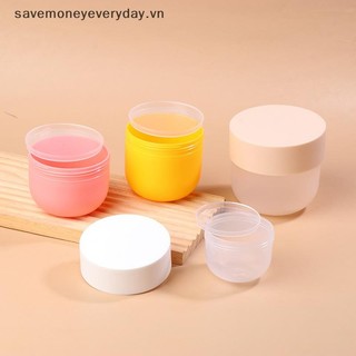 [savemoneyeveryday] 100 / 200 / 300 / 500g Chai có thể nạp lại bằng nhựa màu hồng Lọ trang điểm rỗng Mặt du lịch / Kem dưỡng da toàn thân Dầu xả mỹ phẩm [vn]
