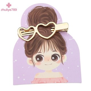 < zhuliye789 > Bộ 50 Cô Gái Dễ Thương Barrettes Hiển Thị Thẻ Kẹp Tóc Đóng Gói Thẻ Giấy Cho Phụ Kiện Tóc DIY Thẻ Giá Bán Lẻ