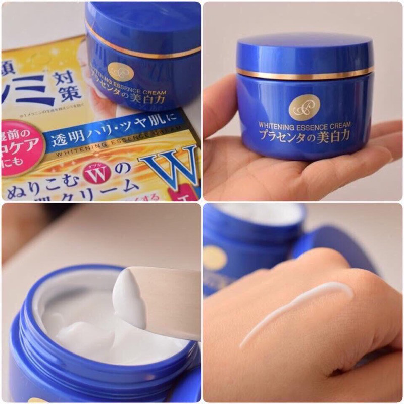 Kem dưỡng trắng da Meishoku Whitening Essence Cream 55g nội địa Nhật Bản