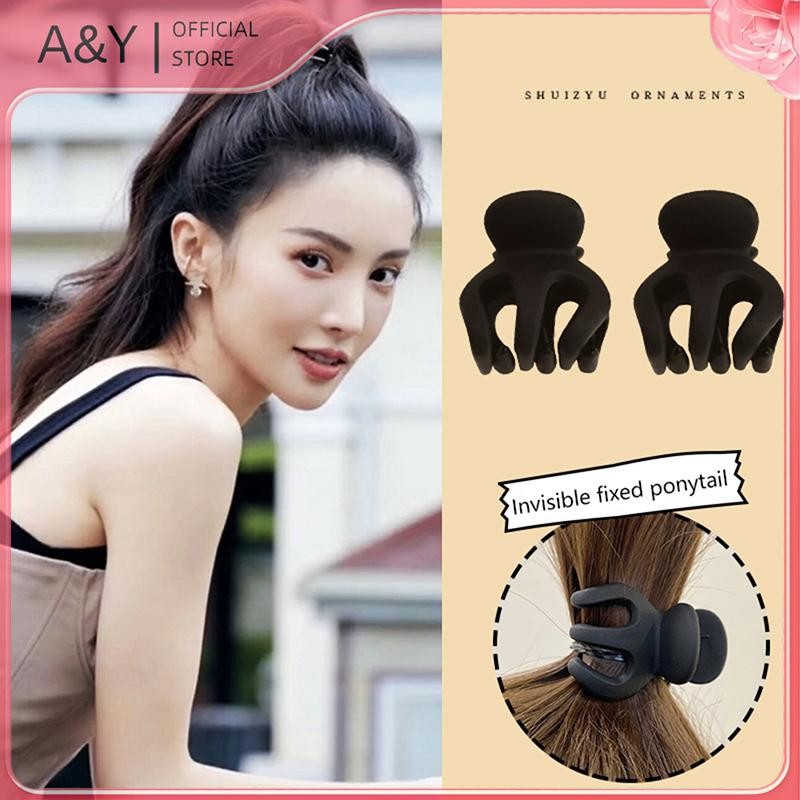 A & Y Thời Trang Hàn Quốc Đen Đuôi Ngựa Cố Định Hiện Vật Vuốt Tóc Trang Sức Phụ Kiện Tóc Cho Nữ Cô Gái Phụ Kiện Tóc.