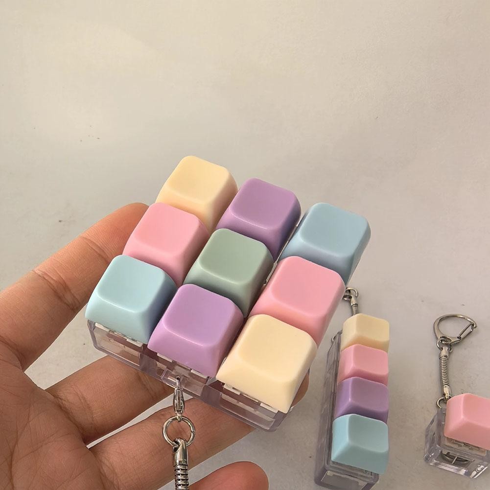 1 / 4 / 9 Phím Keycap Ngón Tay Bàn Phím Thư Giãn Giảm Căng Thẳng Nút Keycap Đồ Chơi Giải Nén Đồ Chơi