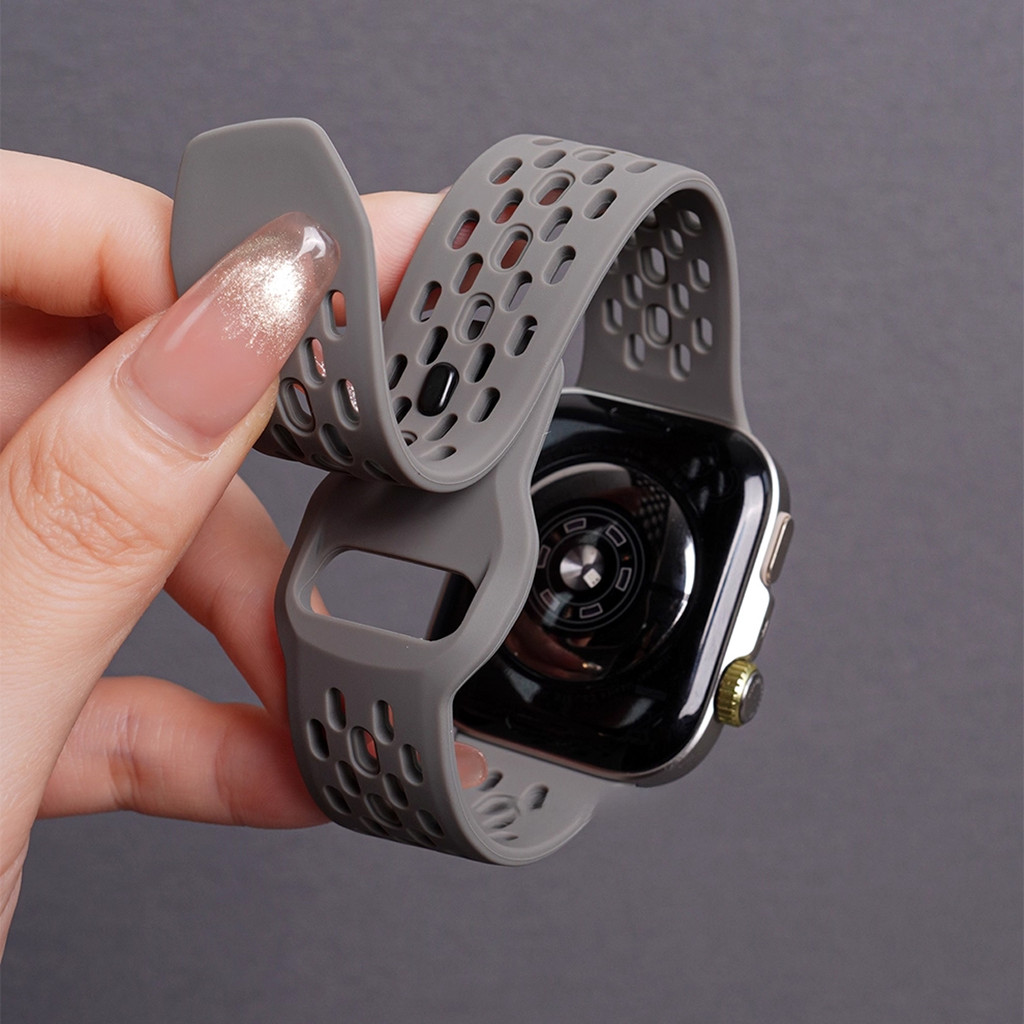 Dây đeo silicon thay thế cho Huawei Watch Fit 5/4/3/5 Pro/4 Pro, phụ kiện thể thao thoáng khí