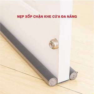 Thanh Chặn Khe Cửa Chống Thoát Hơi Máy Lạnh Nẹp Xốp Chặn Cửa Ngăn Côn Trùng Giảm Tiếng Ồn